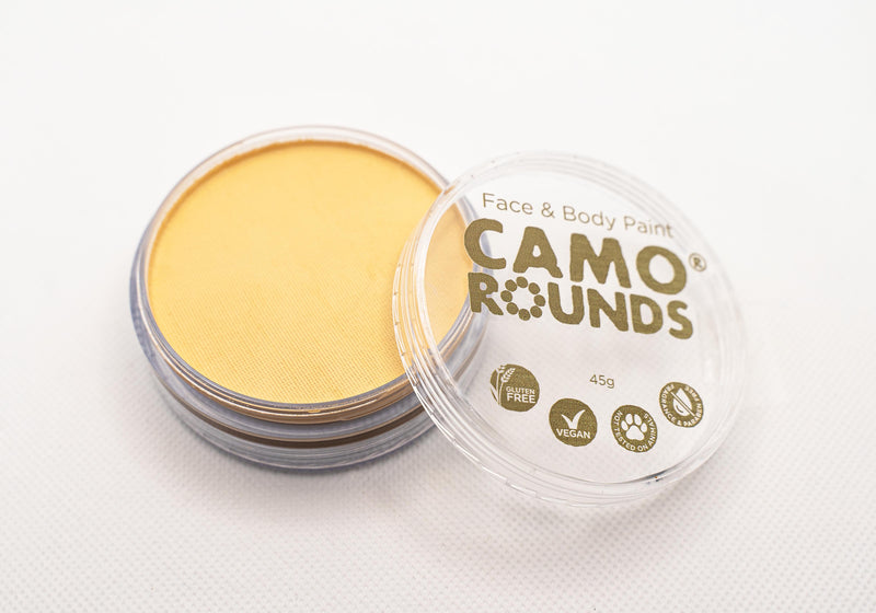 Camo Rounds® Face and Body Paint in Base Camp 1 Color, Cream