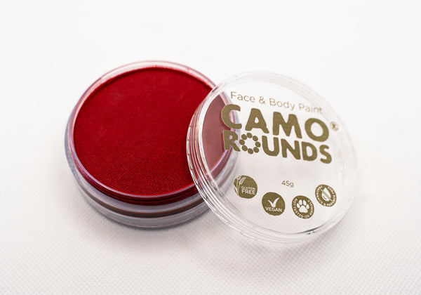 Camo Rounds® Face and Body Paint in Blood Color, Red