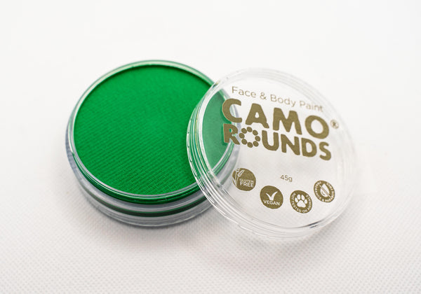 Camo Rounds® Face and Body Paint in Neon Green Color