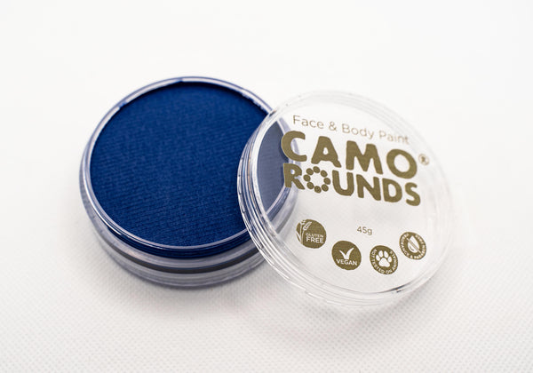 Camo Rounds® Face and Body Paint in Ocean Color, Oxford Blue