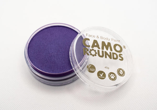 Camo Rounds® Face and Body Paint in Sports Purple Color