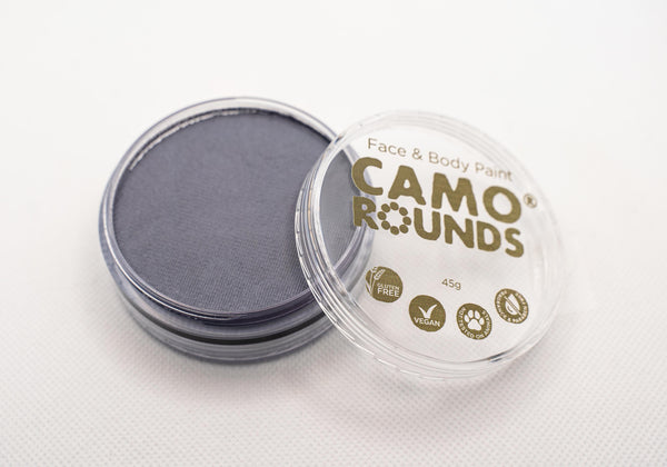 Camo Rounds® Face and Body Paint in Storm Color, Purple Gray